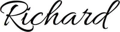 Richard Finlay Signature