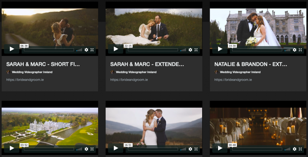 Wedding video showcase on Vimeo