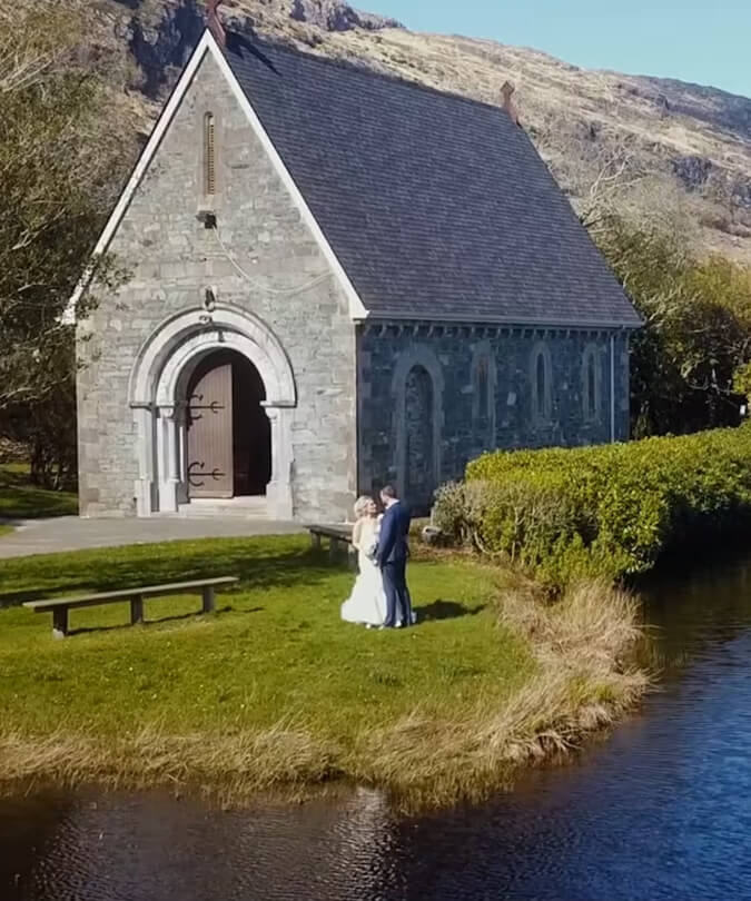 Church Wedding Video Still